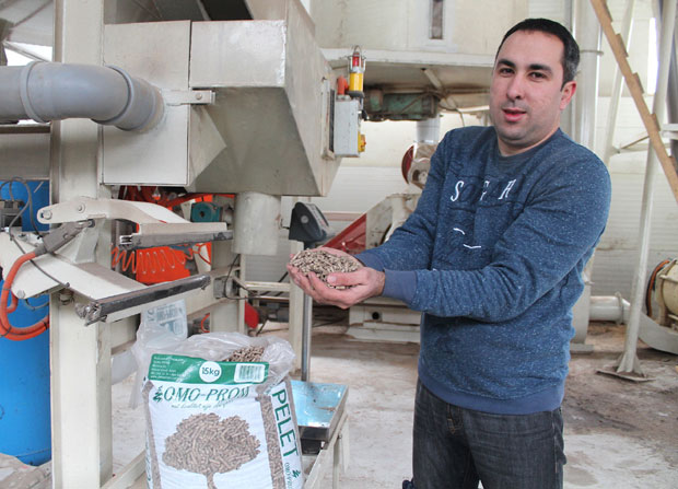 Одоше пиљевина и отпад кроз оџак